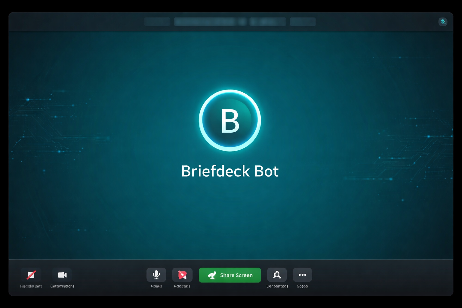 Briefdeck live panel